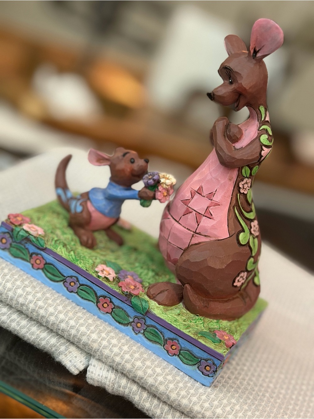 Jim Shore for Disney Traditions “The Sweetest Gift” Kanga & Roo Figurine Unboxed